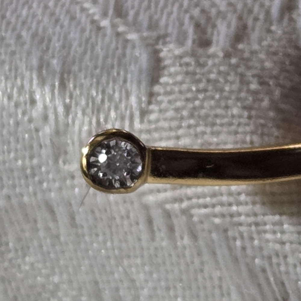 Monica Vinader Diamond Essential Cuff - Picture 9 of 15